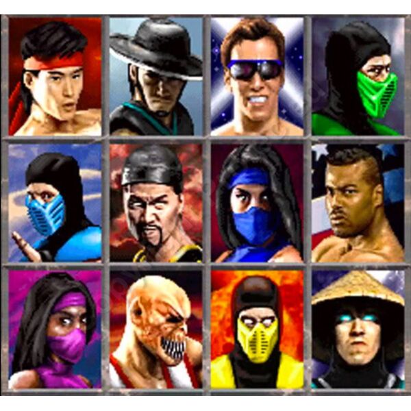 Mortal Kombat II Characters Thumbnail